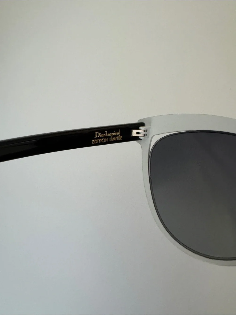 CHRISTIAN DIOR Limited Edition Black Acetate/Metal Sunglasses Authentic